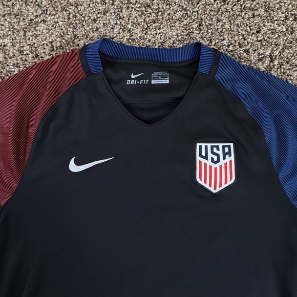 Nike Dri-Fit 2016 USA Soccer World Cup US USMNT National Jersey Large L - Picture 2 of 13
